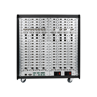 Desain Kartu Plug-in Hybrid Matrix Switcher 4K60Hz 4:4:4 Splicing Matrix Switcher Kontrol RS232 Web GUI Rotasi 90/180/270 Derajat