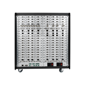 Conmutador de Matriz Híbrido con Diseño de Tarjeta Enchufable 4K60Hz 4:4:4, Conmutador de Matriz de Empalme con Control RS232 y Interfaz Web Gráfica, Rotación de 90/180/270 Grados - Product Image 1
