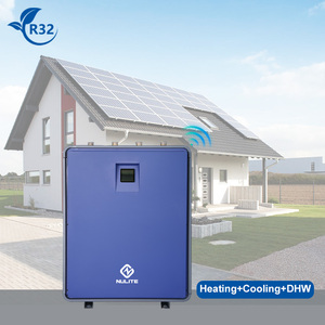 ผู้ผลิตจีน R32 ปั๊มความร้อนน้ำสู่แหล่งน้ำ ประสิทธิภาพสูง 20KW สำหรับทำความร้อนและความเย็น ปั๊มความร้อนน้ำสู่น้ำ - Product Image 1