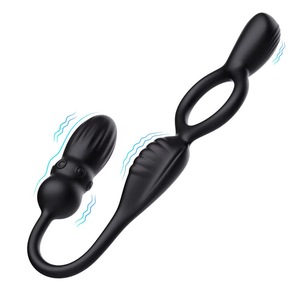 男士肛交玩具新款前列腺按摩器，带g点振动无线遥控公鸡戒指，适用于情侣和同性恋情侣 - Product Image 2