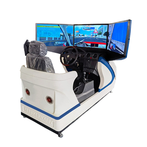 Escuela de conducción Entrenamiento Simulación alta <span class=keywords><strong>Simulador</strong></span> de conducción de automóviles de tres pantallas - Product Image 2