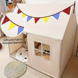 เต็นท์เด็กเล่นขนาดใหญ่สำหรับเด็กผู้ชายและเด็กผู้หญิงเต็นท์ทร<span class=keywords><strong>ง</strong></span>สี่เหลี่ยมสีขาวสะอาด<span class=keywords><strong>ง</strong></span>่ายสำหรับบ้านเด็กเล่นกลา<span class=keywords><strong>ง</strong></span>แจ้งคุณภาพสู<span class=keywords><strong>ง</strong></span>ทุกฤดู - Product Image 3