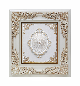 Arte della parete islamica di lusso turchia decorazione della parete in legno calligrafia musulmana Wall Art Hanging Allah zoom con pietra di cristallo - Product Image 2