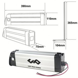 Batterie de vélo électrique Silverfish en stock dans l'entrepôt européen : batterie de vélo électrique 36V 13Ah OEM - Product Image 4