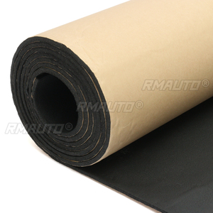 1 Roll 100cmx200cm 5mm Car Sound Heat Insulation Cotton Sound Proofing Deadening Insulation Foam <b>Mat</b> <b>Acoustic</b> Panel Self Adhesiv - Product Image 4