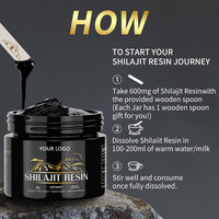 Prix de Shilajit de l'Himalaya pur de haute qualité Shilajit Ashwagandha Resina Shilajit