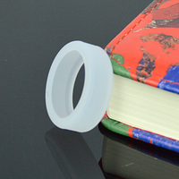 Bague en silicone Bague en caoutchouc silicone en plusieurs couleurs.