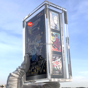 Boîte en acrylique transparente SHP 6 mm pour boîte de boosters <span class=keywords><strong>Pokémon</strong></span> <span class=keywords><strong>VMAX</strong></span> Climax avec couvercles magnétiques, boîte de présentation en acrylique - Product Image 4