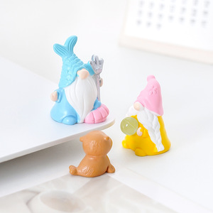 Adornos de <span class=keywords><strong>Gnomo</strong></span> de Pascua con Diseño de Sirena y Elfo, Accesorios de Decoración DIY, Miniatura para Paisajes, Escritorio o Coche - Product Image 3