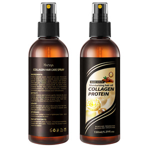 Spray do melhor óleo essencial reparador de colágeno para melhorar o cabelo danificado Organic Salon Herbal Medicine para tratar o cabelo Serum - Product Image 6