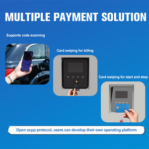 เครื่องชาร์จไฟ DC EV แบบสองช่อง80kW ใหม่จุดชาร์จด่วนเชิงพาณิชย์สถานีทางหลวงในเมือง IP54เติมเชื้อเพลิงลงทุนอย่างรวดเร็ว - Product Image 5