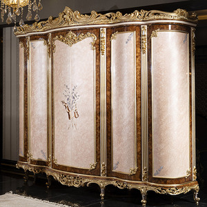 Европейская деревянная резная двуспальная кровать высокого класса, мебель для спальни для дома или отеля, свадебная кровать в стиле французской принцессы - Product Image 6