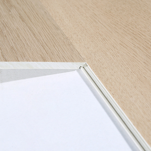 Adhesive 6mm <strong>Click</strong> Locking Fishbone Design Rigid Core SPC Hybrid <strong>Vinyl</strong> <strong>Flooring</strong> European Supermarket Home Office Anti-Slip - Product Image 2