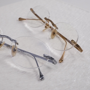 Elegant Rimless Oval Titanium Glasses Frame Ladies Anti Blue Light Fashion Daily Work Prescription <b>Eyewear</b> - Product Image 2