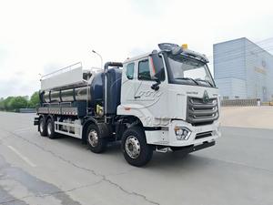 Camion HOWO Vactor avec réservoir en acier inoxydable, pompe HPP, aspiration par jet, commande à distance, camion d'aspiration pour le nettoyage des égouts |   jet-vac |   jetting | jet de lavage des égouts - Product Image 5