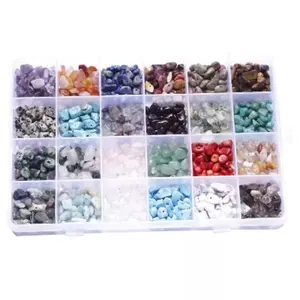Hot Sale Diy Accessories Colorful Irregularity Artificial Stone Jewelry Making Kit Tools Beads For Jewelry Making