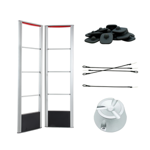 RF EAS <b>Security</b> Gate System 8.2MHz Aluminum Alloy Gray Fit Soft Label Hard Tag Deactivator and Detacher - Product Image 4