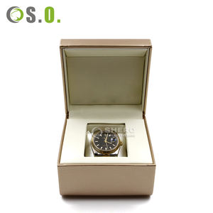 Boîte à montre en plastique imprimée de luxe haut de gamme, insert en satin de haute qualité, boîte de présentation de montre carrée avec logo personnalisé - Product Image 6