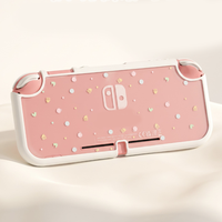 Étui de protection transparent avant et arrière pour Switch Lite, coque rigide en PC cristallin pour Switch Mini, remplacement