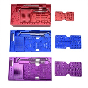 ชุดแผ่นล็อคกระดูกขนาดเล็กสำหรับการผ่าตัด ยี่ห้อ Grip Surgical คุณภาพสูง ผลิตจากเหล็กกล้า สำหรับการผ่าตัดกระดูกและข้อ  พร้อมด้ามจับแบบแมนนวล รับประกัน 3 ปี - Product Image 4
