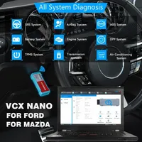 VXDIAG VCX NANO für Ford/Mazda 2-in-1 IDS J2534 ECU Programmierung Codierung OBD2 Diagnosegerät