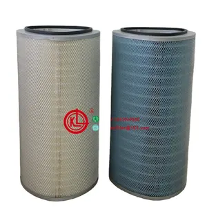 Driehoek Blauw Vlamvertragend Stof Filter Cartridge P034303 P034303-016-436 P034309-016-433 Stof Filter