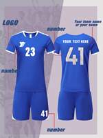 Ensemble de football personnalisé, sublimation intégrale, dernier design, maillots de football 100% polyester