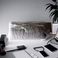 Bantal Baca Empuk untuk Duduk di Tempat Tidur/Sofa, Penyangga Punggung Dewasa dengan Sandaran Tangan & Kantong, Dapat Dilepas dan Dicuci, untuk Menonton TV/Bermain Game