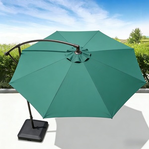<span class=keywords><strong>Sombrilla</strong></span> de Patio Impermeable de Hierro Reforzado Tipo Cantilever Sin Volantes, Uso Comercial <span class=keywords><strong>para</strong></span> Hoteles, Parasol de Jardín con Poste <span class=keywords><strong>Lateral</strong></span> Desplazado Tipo Banana - Product Image 2