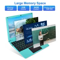 Venta Directa de Fábrica, Netbook con Sistema Android 101, 120 RAM, 2GB+64GB, CPU A133, Tablet Delgada, Portátil con Wi-Fi Inalámbrico y USB