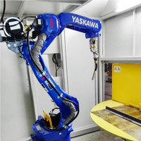 Robot de soudage industriel Yaskawa à 6 axes pour soudage MIG TIG MAG à l'arc, poste de travail de soudage robotisé automatique