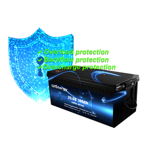 Grenergy แบตเตอรี่แบบชาร์จไฟได้ LiFePO4 100AH แบตเตอรี่ลิเธียมไอออนที่มีวงจรลึก - Product Image 2