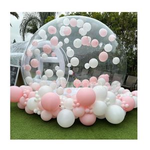 Carpa Inflable Portátil Tipo Burbuja para Niños, Cumpleaños, <span class=keywords><strong>Domo</strong></span> de Globos, Iglú, Camping, Centro Comercial, Color Rosa, 6m - Product Image 1