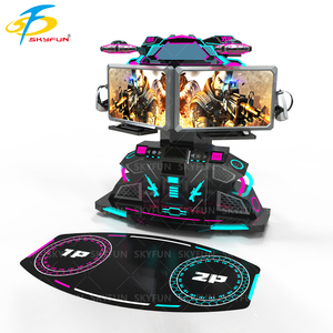 Skyfun เครื่องเกม <span class=keywords><strong>VR</strong></span> <span class=keywords><strong>2</strong></span>แพลตฟอร์มต่อสู้สำหรับ9D การยิง <span class=keywords><strong>VR</strong></span> อุปกรณ์เสมือนจริง - Product Image 2