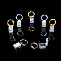 1m10leds Guirlande lumineuse d'ambiance Décoration de Noël Fil de cuivre Guirlande lumineuse d'ambiance LED bouton pile Cadeau fleur colorée