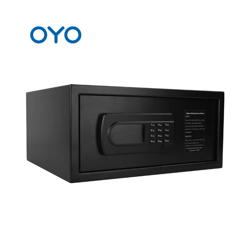 Gabinete DE SEGURIDAD DE HOTEL OYO, caja de seguridad, caja de seguridad digital ignífuga de ACERO INTELIGENTE para dinero en efectivo, caja de seguridad para joyería, caja de seguridad