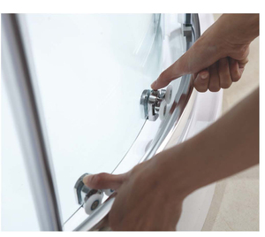 Cabine <span class=keywords><strong>de</strong></span> <span class=keywords><strong>douche</strong></span> en verre trempé avec profil en aluminium pour hôtel, porte <span class=keywords><strong>de</strong></span> <span class=keywords><strong>douche</strong></span> coulissante avec cadre, style <span class=keywords><strong>moderne</strong></span>, <span class=keywords><strong>salle</strong></span> <span class=keywords><strong>de</strong></span> <span class=keywords><strong>douche</strong></span> - Product Image 3