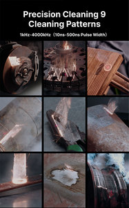 Outil de décapage de la rouille au laser à fibres haute efficacité EnergyCore Tech pour l'acier inoxydable et l'aluminium, nouvelle machine de nettoyage portable - Product Image 4
