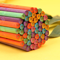 Crayons de couleur 2B en graphite de tilleul noir naturel, prix de gros abordable, pour le dessin et l'écriture des enfants