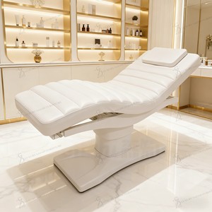 Lit chauffant de luxe pour traitement des cils Salon de beauté Chaise médicale Lit pour cils faciaux Table de massage électrique - Product Image 1