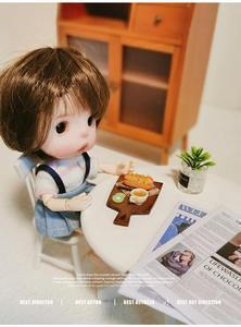 Maison de poupée miniature Accessoires Simulation Hot Dog Bun Petit-déjeuner Après-midi Thé Jouet Modèle <span class=keywords><strong>Mini</strong></span> Délicatesses Simulées - Product Image 3