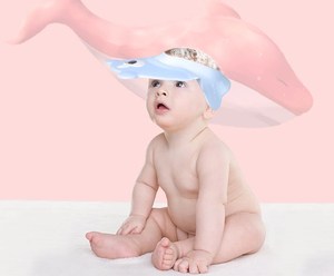 Gorro de ducha suave ajustable para niños, accesorio de <span class=keywords><strong>baño</strong></span> multifuncional para <span class=keywords><strong>baño</strong></span>, seguridad, protección de champú para bebés de 0 a 12 meses - Product Image 6
