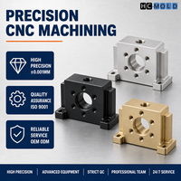 Fabrication sur mesure de pièces métalliques et plastiques par usinage CNC à tolérance stricte, fraisage et tournage 3, 4 et 5 axes