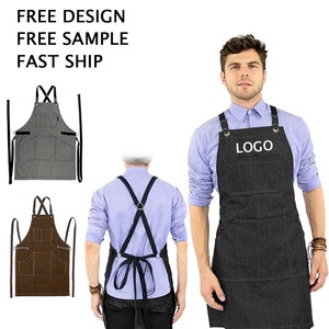 <span class=keywords><strong>Delantal</strong></span> de <span class=keywords><strong>Vaquero</strong></span> con Logotipo <span class=keywords><strong>Personalizado</strong></span>, Ropa de Trabajo para Restaurante, <span class=keywords><strong>Delantal</strong></span> Antimanchas sin Mangas, <span class=keywords><strong>Delantal</strong></span> Multifuncional con Bolsillos Grandes - Product Image 1