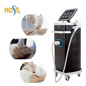 ADSS Depilation laser 808nm Diode Laser Freeze Painless Permanent Body Facial Hair Removal Machine CE