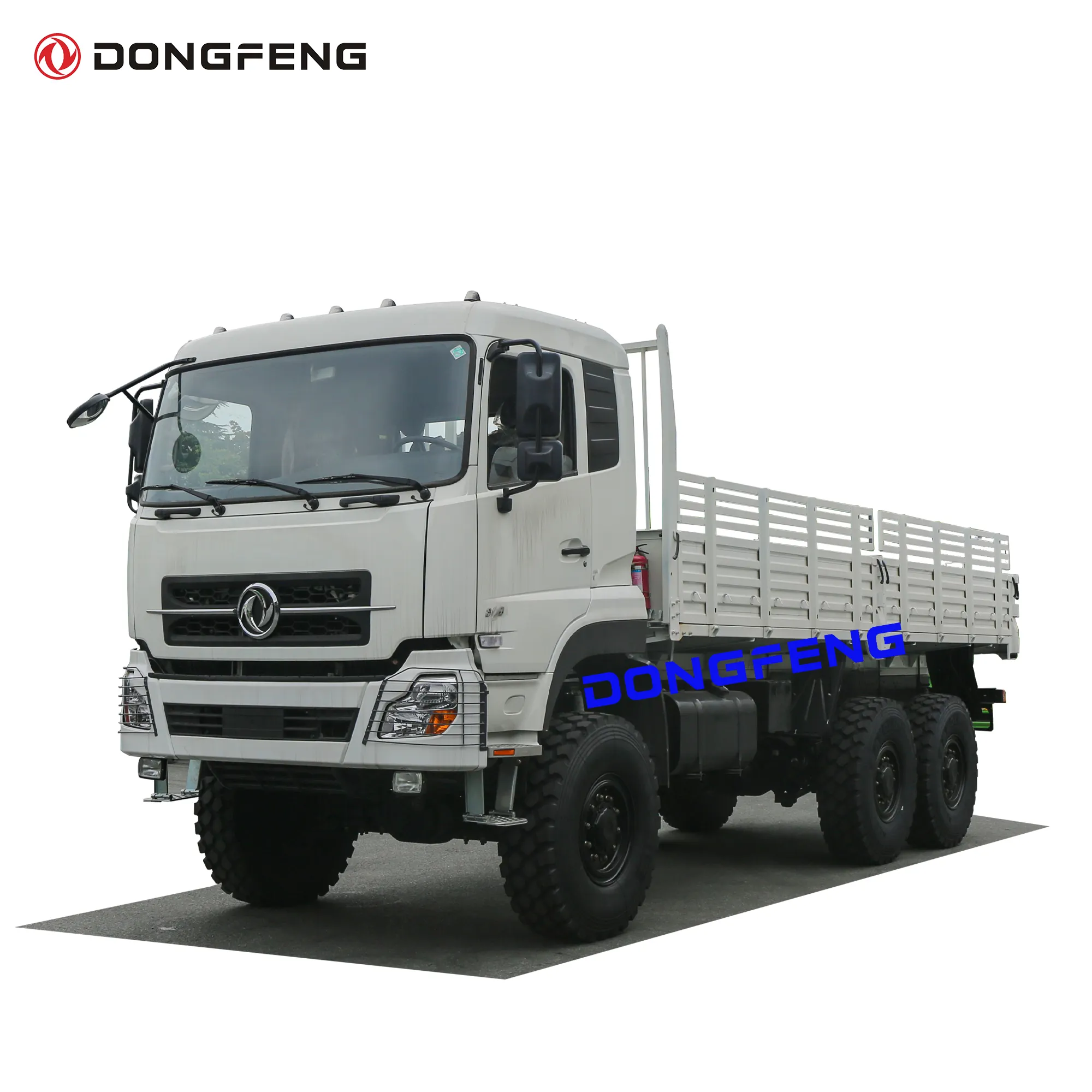 Dongfeng 6X6 LHD 18 ~ 20 Ton Truk Angkutan Muatan Kargo
