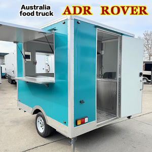 Rimorchio <span class=keywords><strong>Cucina</strong></span> Mobile Commerciale Multifunzionale, Furgone per Street Food, Pizza, Hamburger e Hot Dog - Product Image 1