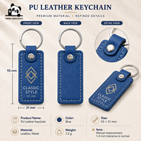Llavero de Cuero con Logotipo Personalizado al por Mayor, Llavero Personalizado, Anillo para Llaves, Regalo Promocional Corporativo, Fabricante OEM