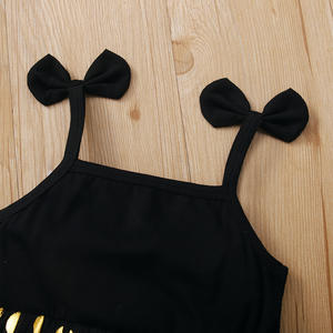 Vestidos de Encaje para Niñas, con Estrellas y Cuello de Bebé, para Fiestas de Cumpleaños de Verano - Product Image 4