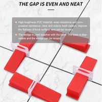Clips de nivellement de carreaux durables et réutilisables pour la prévention des décalages, pour la pose professionnelle de carreaux